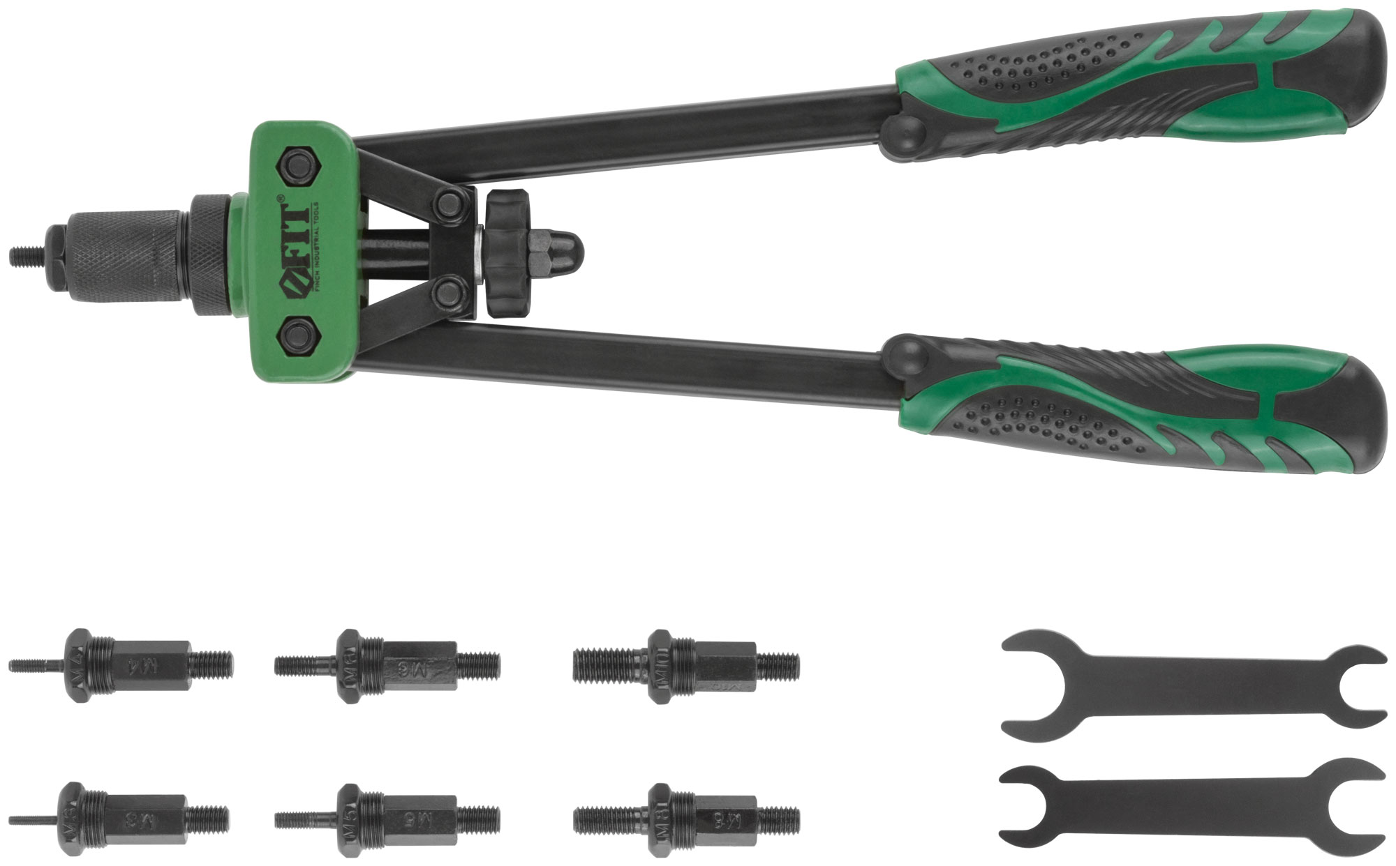 Заклепочник FIT силовой двуручный Профи M3-M10