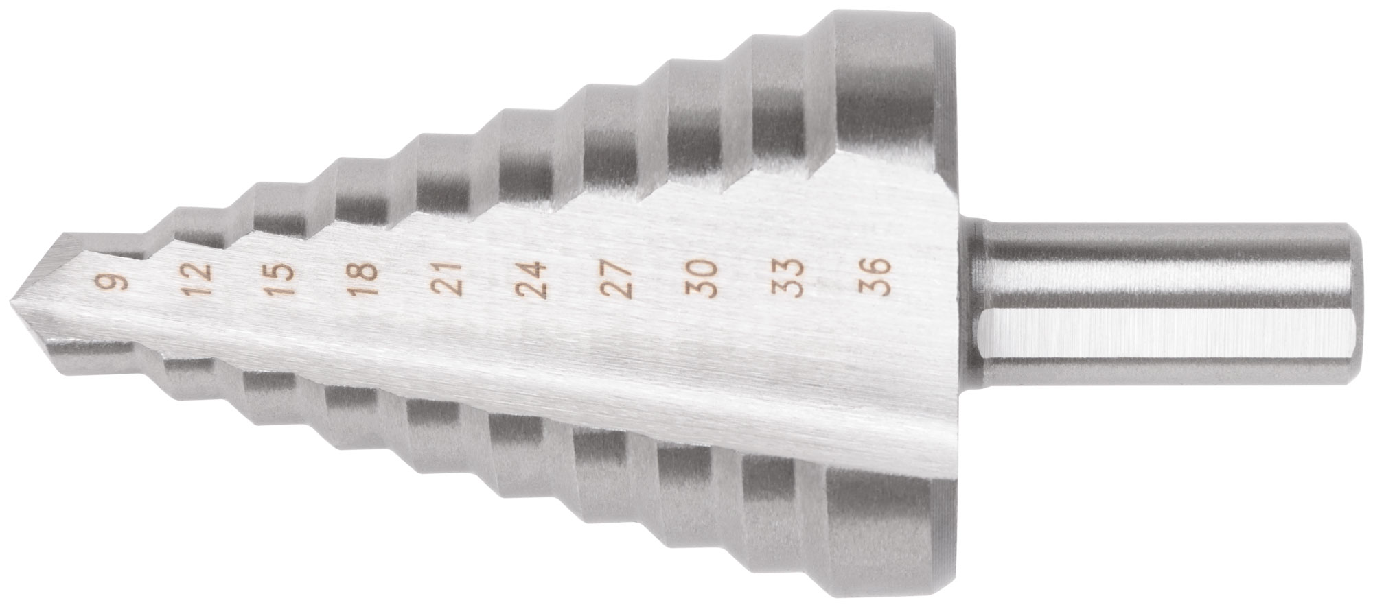 Сверло ступенчатое HSS FIT 9-36 мм 36399