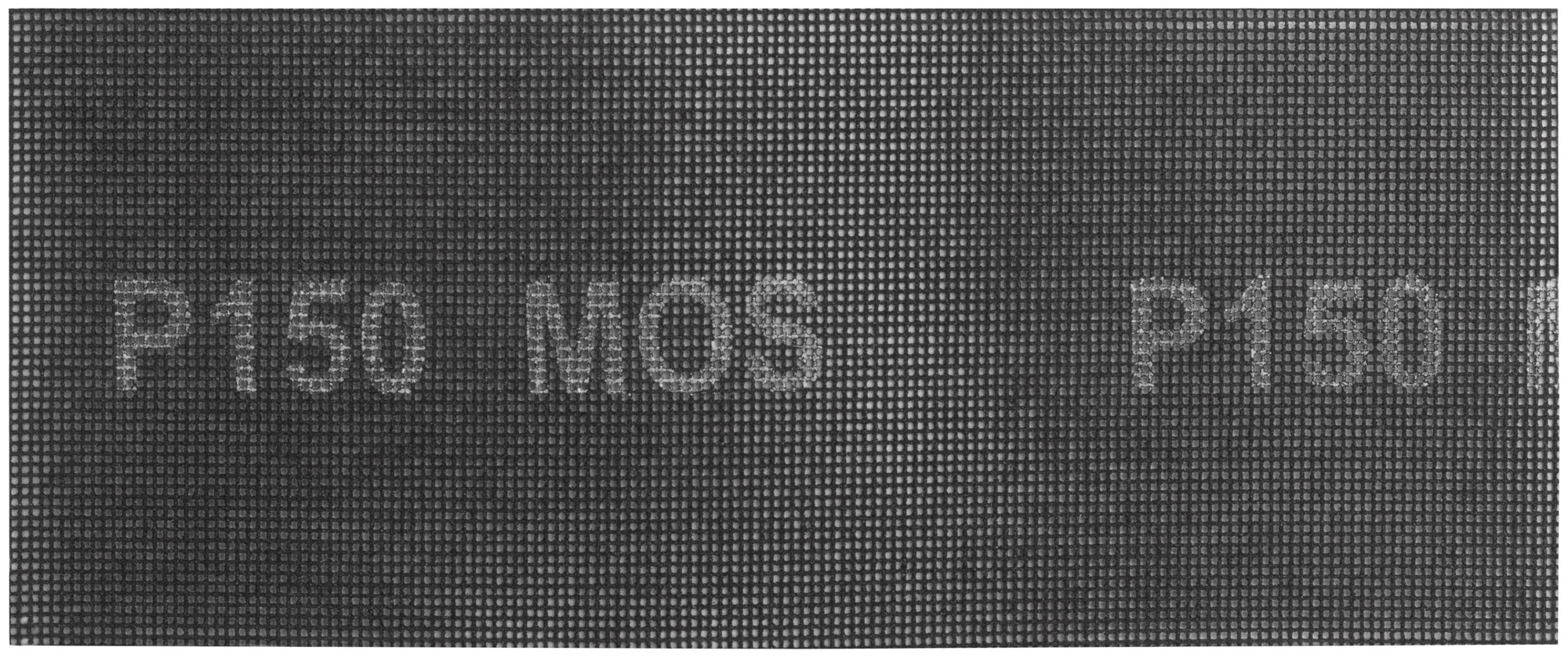 Сетки шлифовальные MOS 115х280 мм Р150, 5 шт.