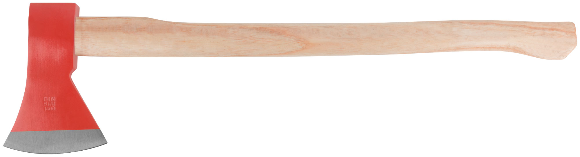 Топор FIT 1400 гр с длинной деревянной ручкой
