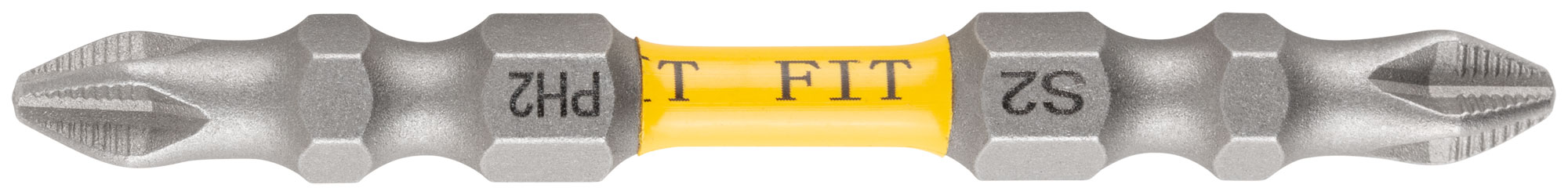 Кованые двусторонние биты FIT 65 мм PH2/РН2, 10 шт., блистер