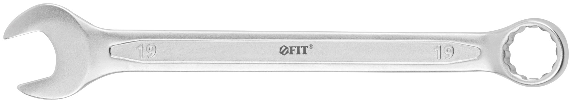 Комбинированный ключ 19 мм CrV от FIT