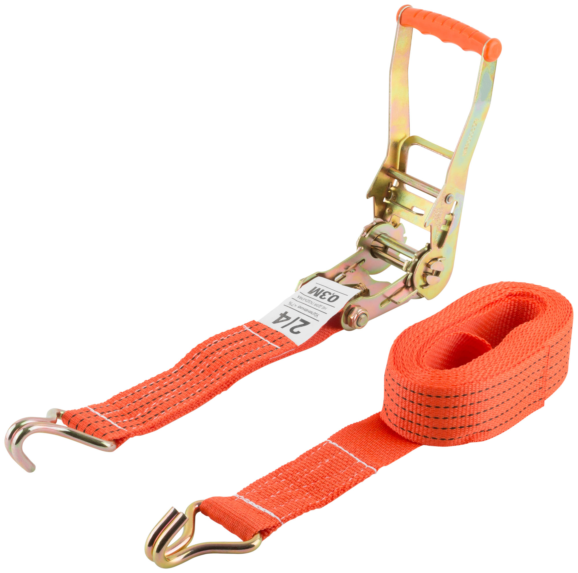 Ремень FIT с храповым механизмом 196 мм, 50 мм x 6 м, 2000/4000 кг