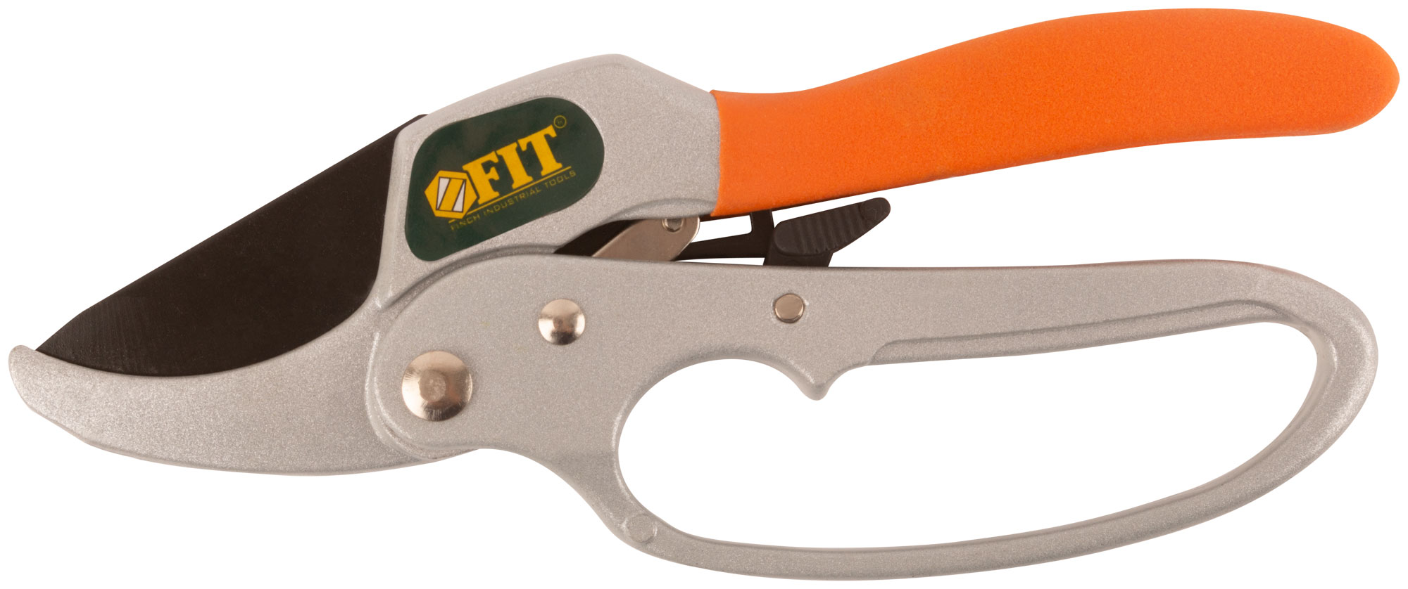 Секатор FIT 77096 с храповым механизмом