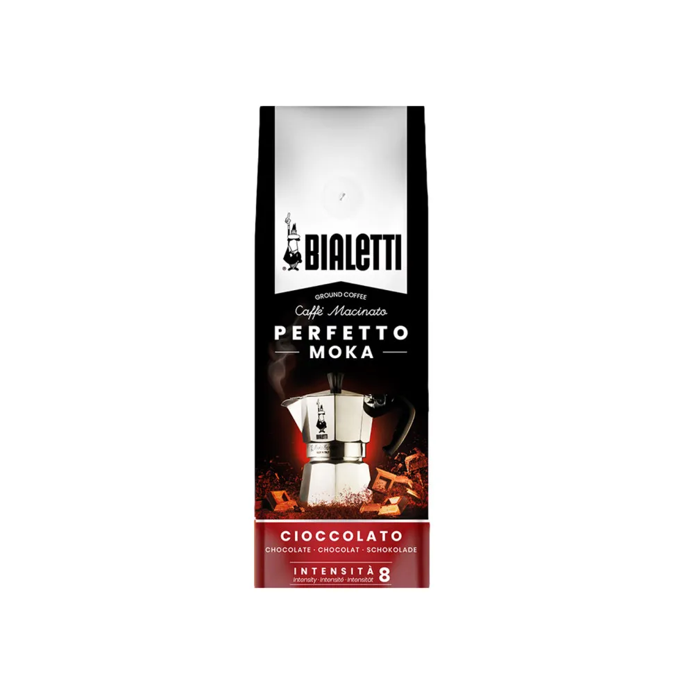Кофе молотый Bialetti Perfetto Moka Cioccolato 250 г
