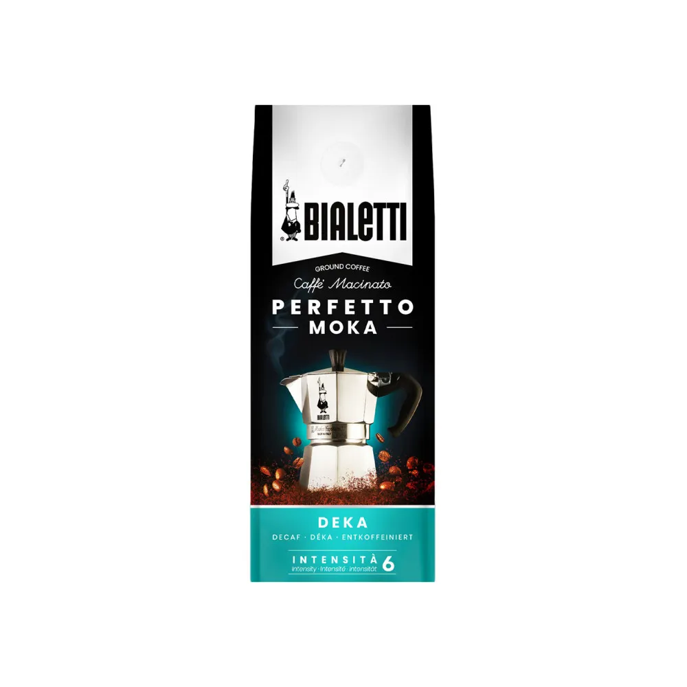 Кофе молотый Bialetti Perfetto Moka Deka без кофеина 250 г