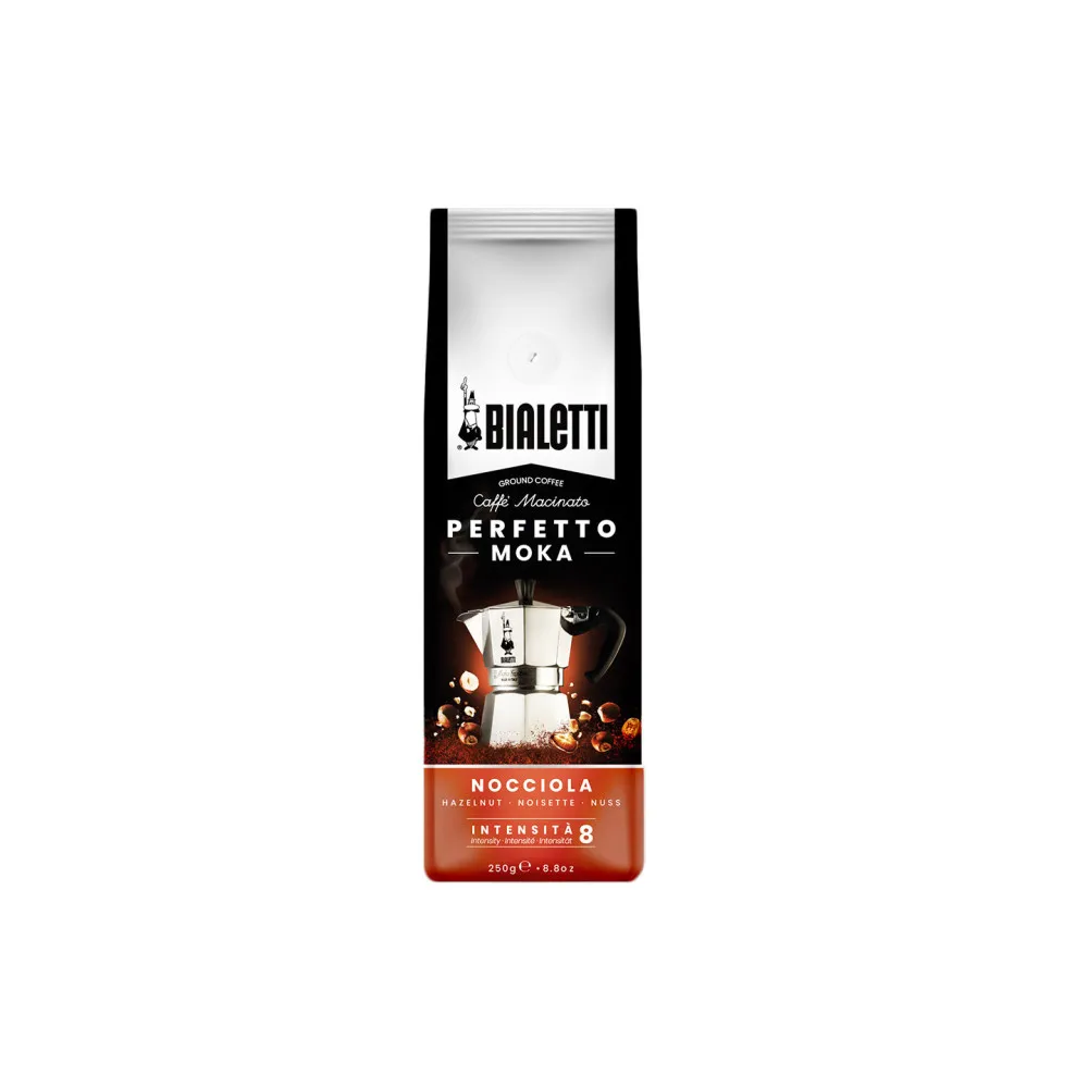 Кофе молотый Bialetti Perfetto Moka Nocciola Hazelnut 250 г