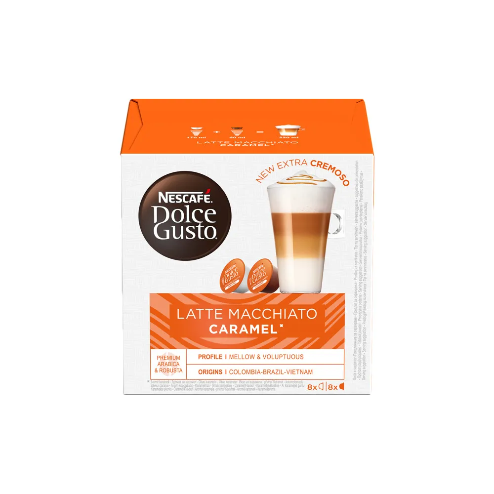 Кофе в капсулах NESCAFÉ Dolce Gusto Latte Macchiato 8+8 шт