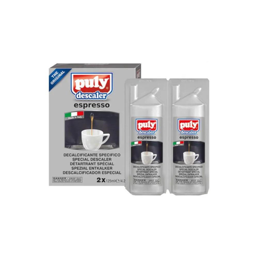 Набор средств для удаления накипи Puly Espresso 2 х 125 мл