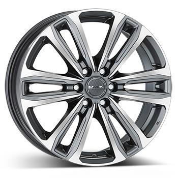 диски Alcar Standard MAK Safari Gun Met-Mirr.