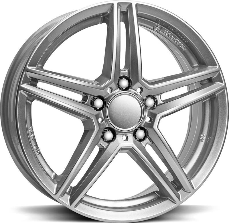 Диски RIAL M10 Polar Silv 7x17 5/112 ET48.5 CB66,6 R14