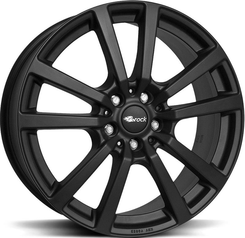 диски Rautamo Netto BROCK RC25T Black Matt 7,5x18