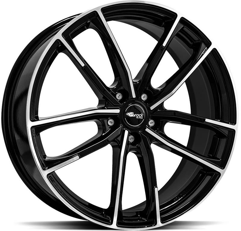 Диски Rautamo Netto BROCK B38 Black Full Pol 24515