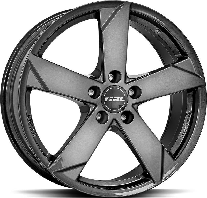 диски RIAL Kodiak Graphite 5x14 5/100 ET38 CB57,1 R13