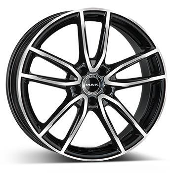 Диски Alcar Standard MAK Evo Black Mirror 9x18