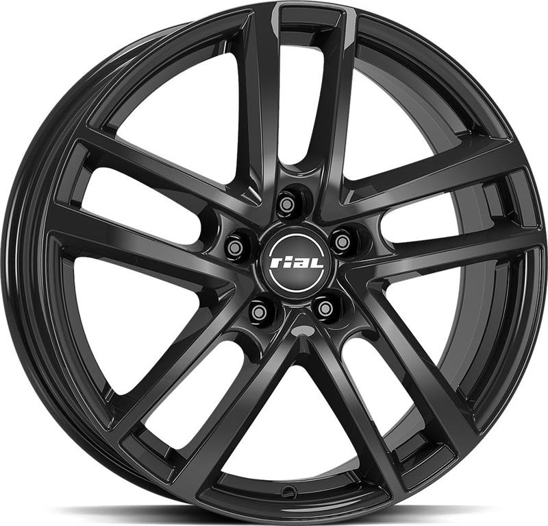 Диски RIAL Astorga Diam Black 7x17 5/108 ET40.5 CB63,4