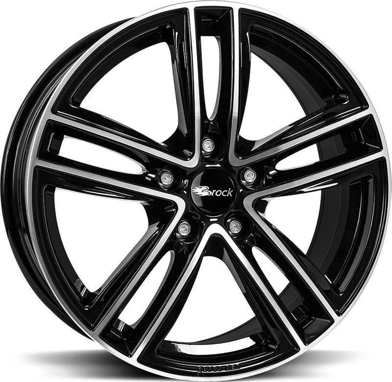 Диски Rautamo Netto BROCK RC27 Black Full Pol 27787