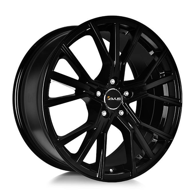 Диски AVUS AF18 Black 9,5x22 5/112 ET37 CB66,7