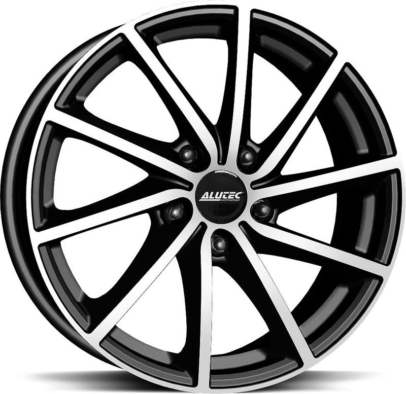 Диски ALUTEC Singa Diam Black Pol 6x15 5/100 ET38 CB57,1 R13