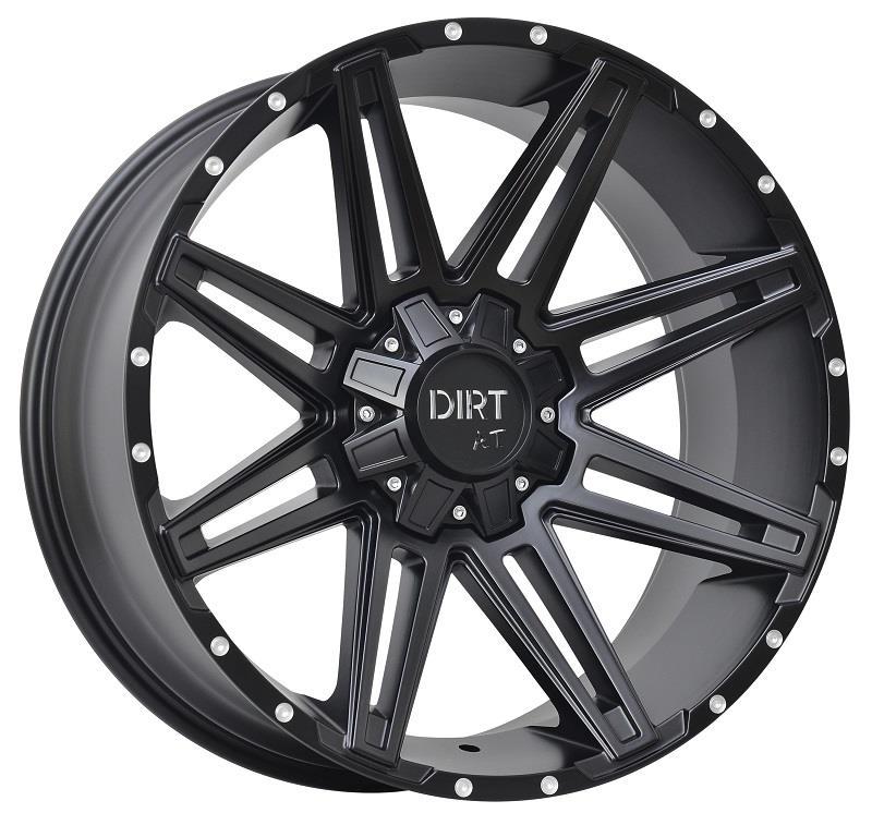 Диски Statusfälgar D88 Flatblack milled rivets 9x20