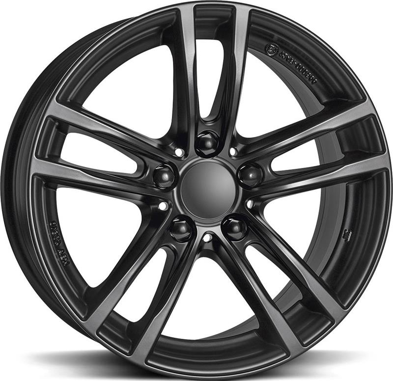 Диски RIAL X10 Racing Black 7,5x17 5/120 ET37 CB72,6