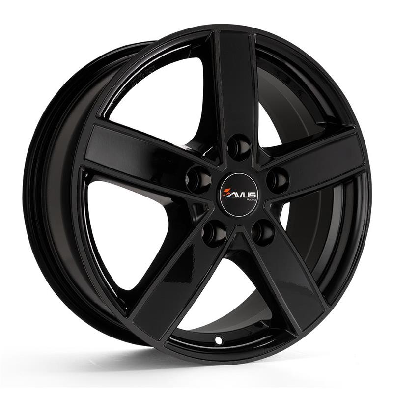 Диски AVUS AC-V51 Black 7x17 5/160 ET55 CB65,1 60°