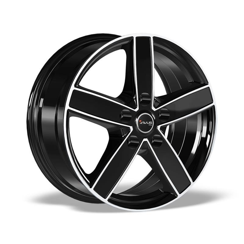 Диск AVUS AC-V51 Black Polished 6,5x16 5/130 ET62 CB89,1