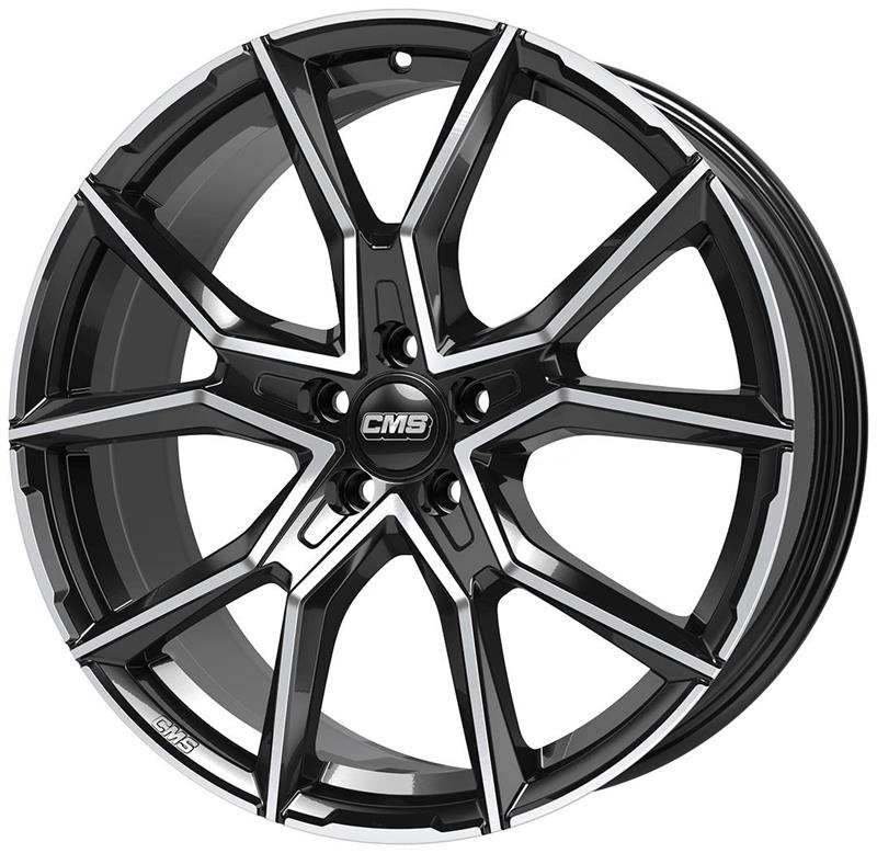 диски CMS C33 Diamond Black Gloss 8x19