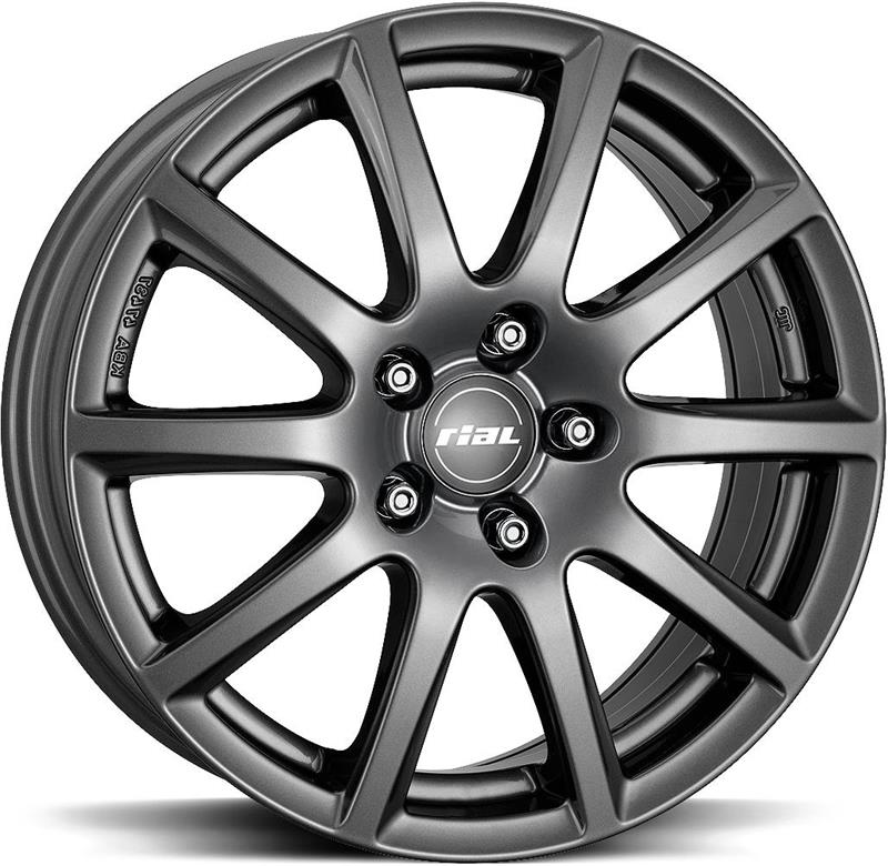 диски RIAL Milano Titanium 7x17 5/114,3 ET47 CB70,1