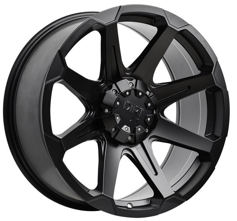 диски Statusfälgar D05 Flatblack 9x18