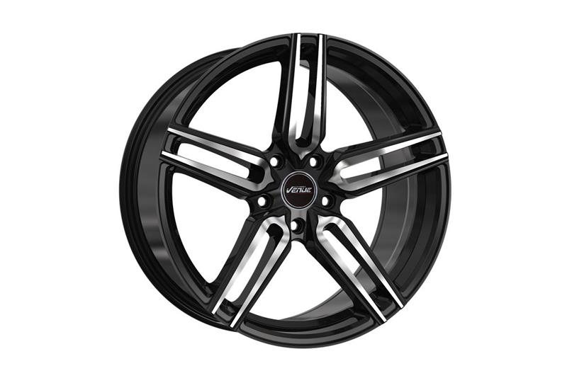 Диски VENUE Venue Meta Black Polished 9x18 5/112 ET42