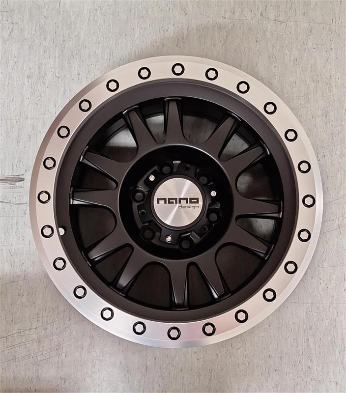 Диски Nano 5944 Full Matt Black 8x16 6/139,7 ET-20 CB110,0