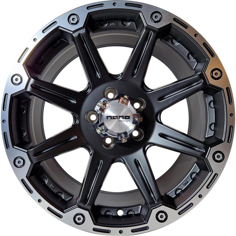 Диски Nano BK717 Matt Black polished 8,5x18 5/120 ET20 CB65,1