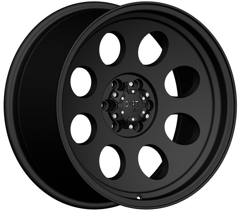 Диски Statusfälgar D14 Flatblack 8x16
