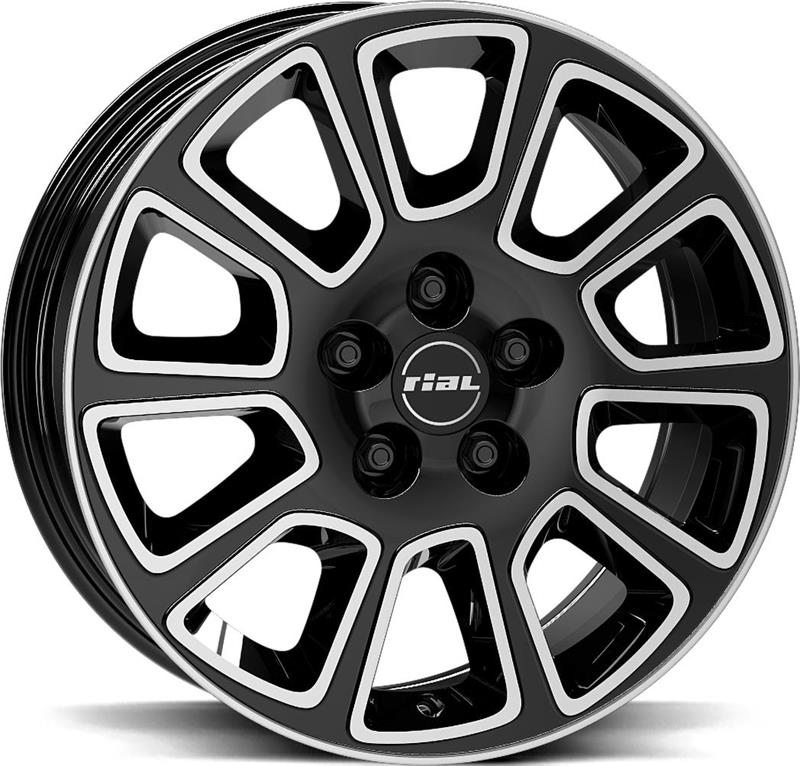 диски RIAL Transporter 2 Diam Black Pol 321045
