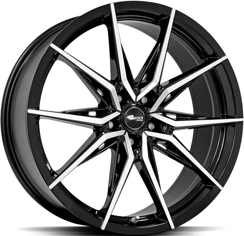 Диски Rautamo Netto BROCK B42 Black Full Pol 8x18 5/114,3 ET40 CB72,6 60°