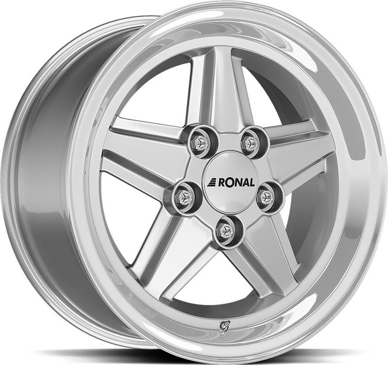 Диски Rautamo Netto RONAL R9 Silv Rim Lip Cut