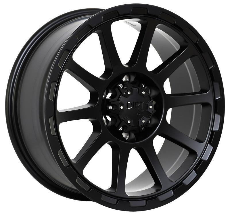 диски Statusfälgar D471 Flatblack 8x17 6/139,7 ET20 CB106,1