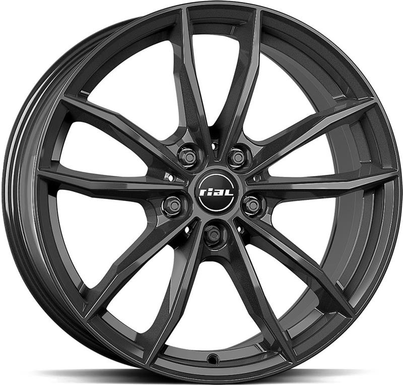 Диски RIAL X12X Steel Grey Matt 9x20