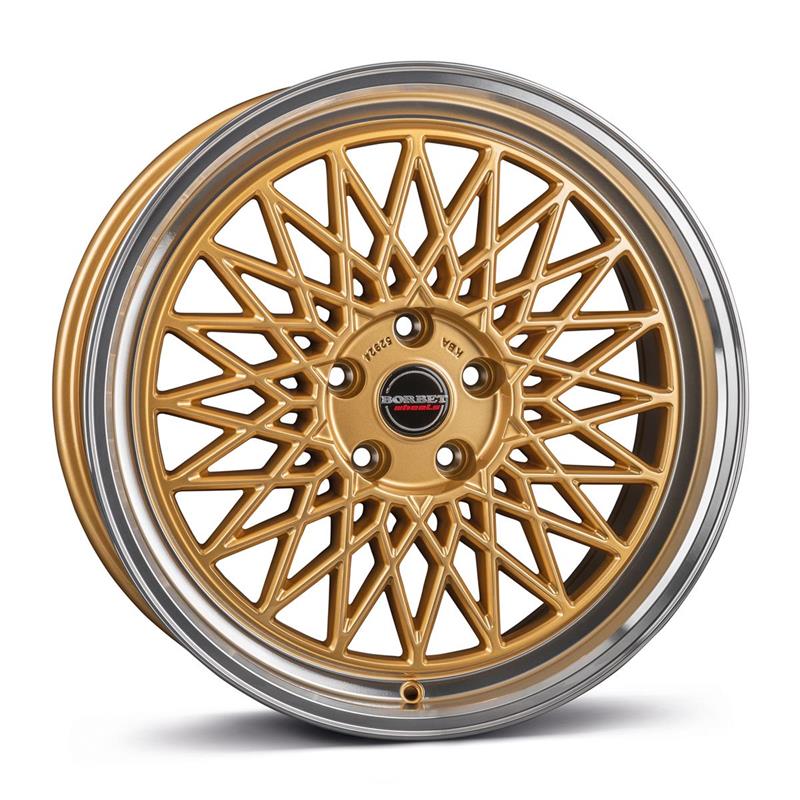 Диски Rautamo Netto BORBET B Gold Rim Pol