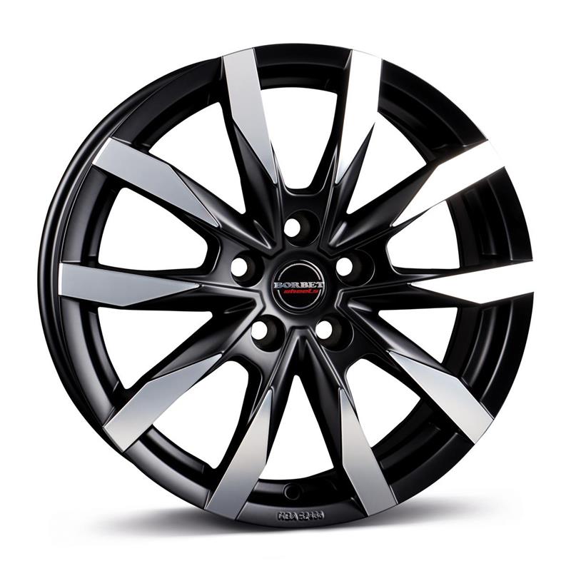 Диски BORBET CW5 Black Pol Matt 7,5x18
