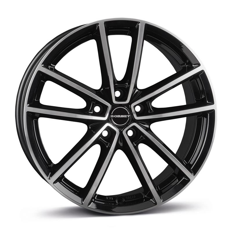 Диски BORBET W Black Pol Gloss 8x18 5/112 ET48 CB57,1