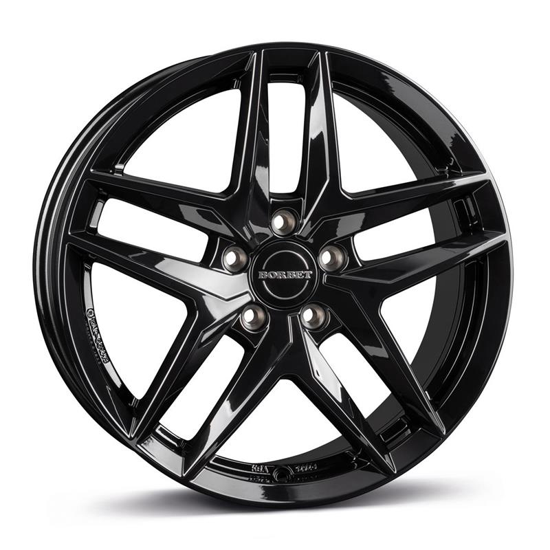 Диски BORBET Z Black Glossy 7,5x17 5/112 ET29 CB66,6