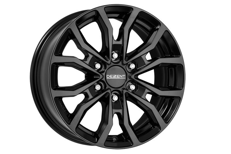 Диски DEZENT KC black 7,5x17 6/139,7 ET38 CB67,1 Flat