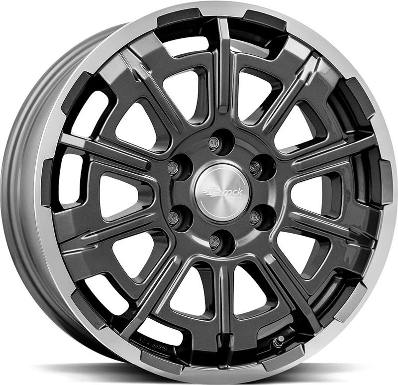 Диски BROCK B45 Himalaya Grey Pol 7x17 от Rautamo Netto