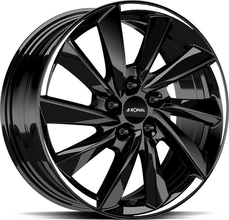 Диск RONAL R70 Jet Black White Tail 7,5x18 5/112 ET49 CB66,5