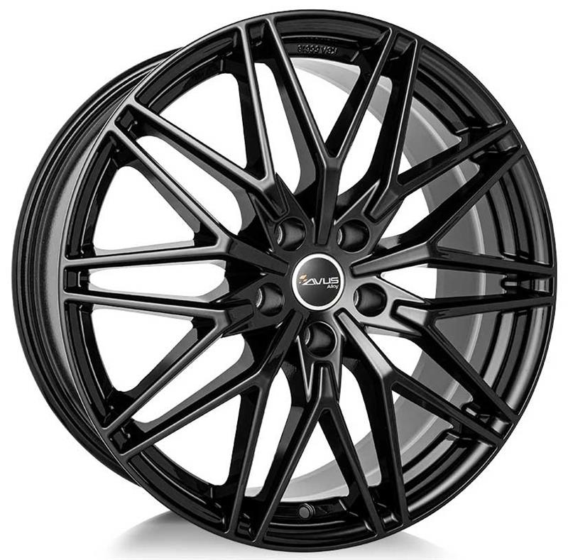 Диски AVUS AC-MB6 Black 9x19 5/130 ET44.5 CB66,5 R14