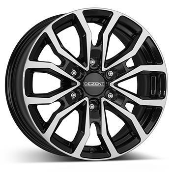 Диски DEZENT KC dark 6,5x17 6/139,7 ET48 CB92,4