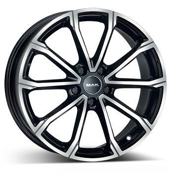 Диски MAK DaVinci Black Mirror 7x18 5/114,3 ET50 CB60,1 Flat
