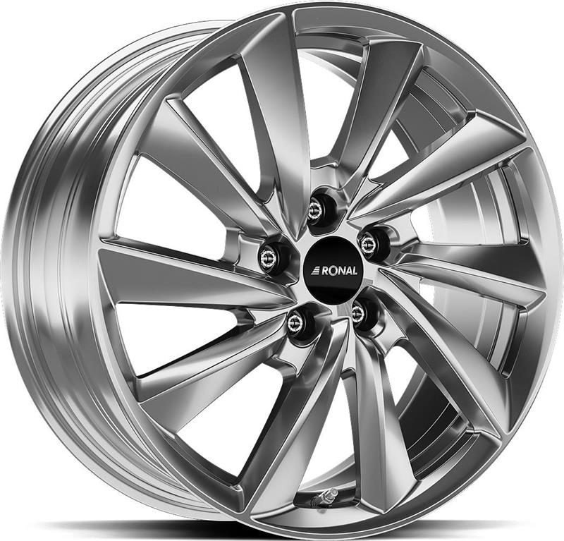 Диски RONAL R70 Platinum Silver 7,5x18 5/112 ET25 CB66,5 60°